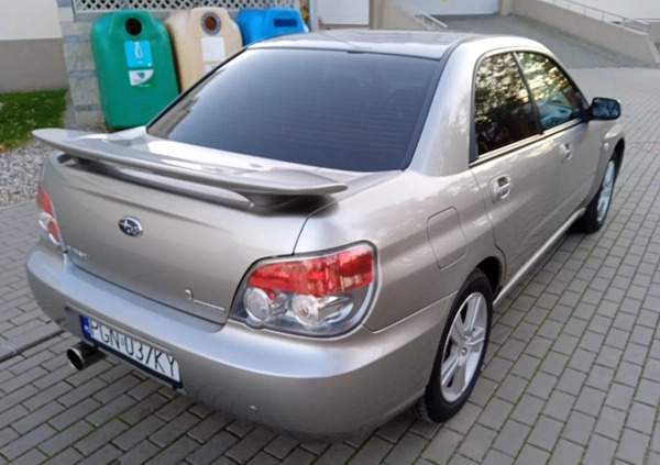 Subaru Impreza cena 39900 przebieg: 81000, rok produkcji 2006 z Warszawa małe 497